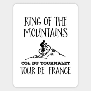 Col Du Tourmalet King of the mountains Tour de France For The Cycling Fans Magnet